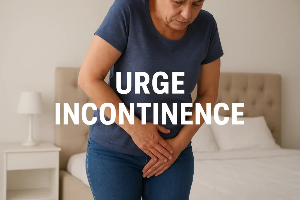 how to manage urge incontinence Liverpool symptoms