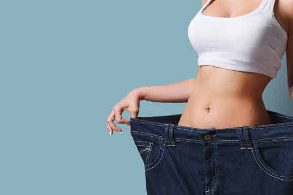 woman after fat reduction treatment Liverpool