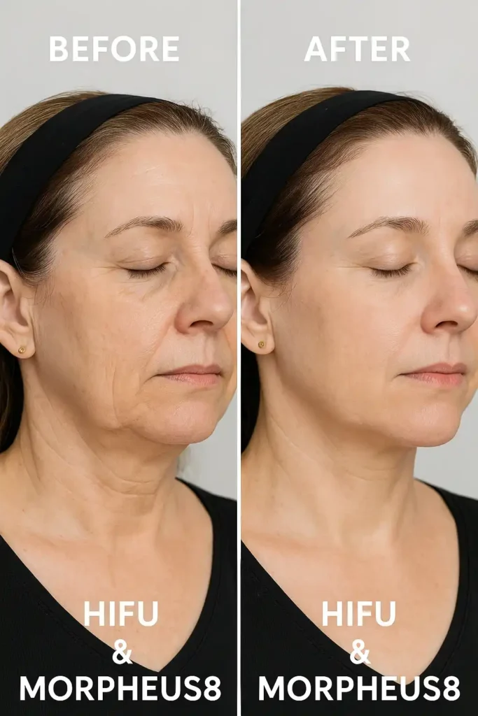 HIFU & Morpheus8 treatment results Liverpool - book in today!