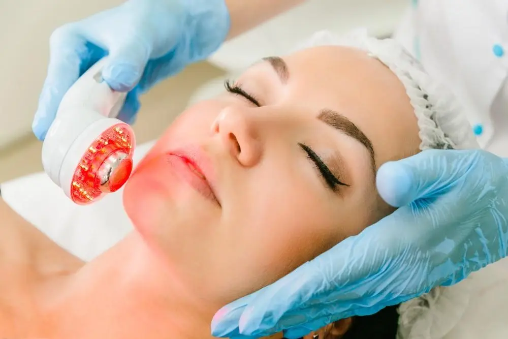 woman having non-surgical Morph8 treatment Liverpool