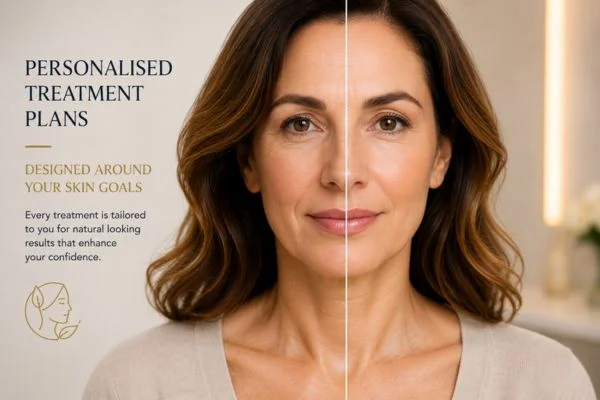Before and after results of Collagen Lift Therapy Liverpool
