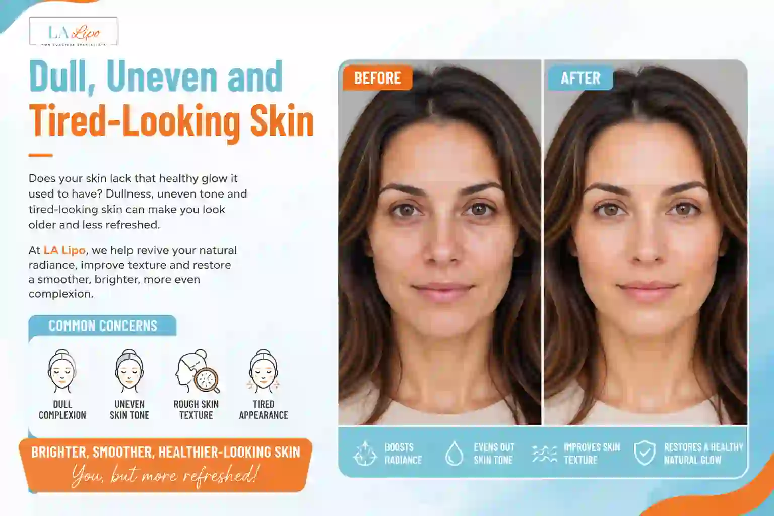 Sign #5: Dull, Uneven and Tired-Looking Skin Liverpool